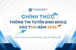 Thông tin tuyển sinh đại học chính quy 2026