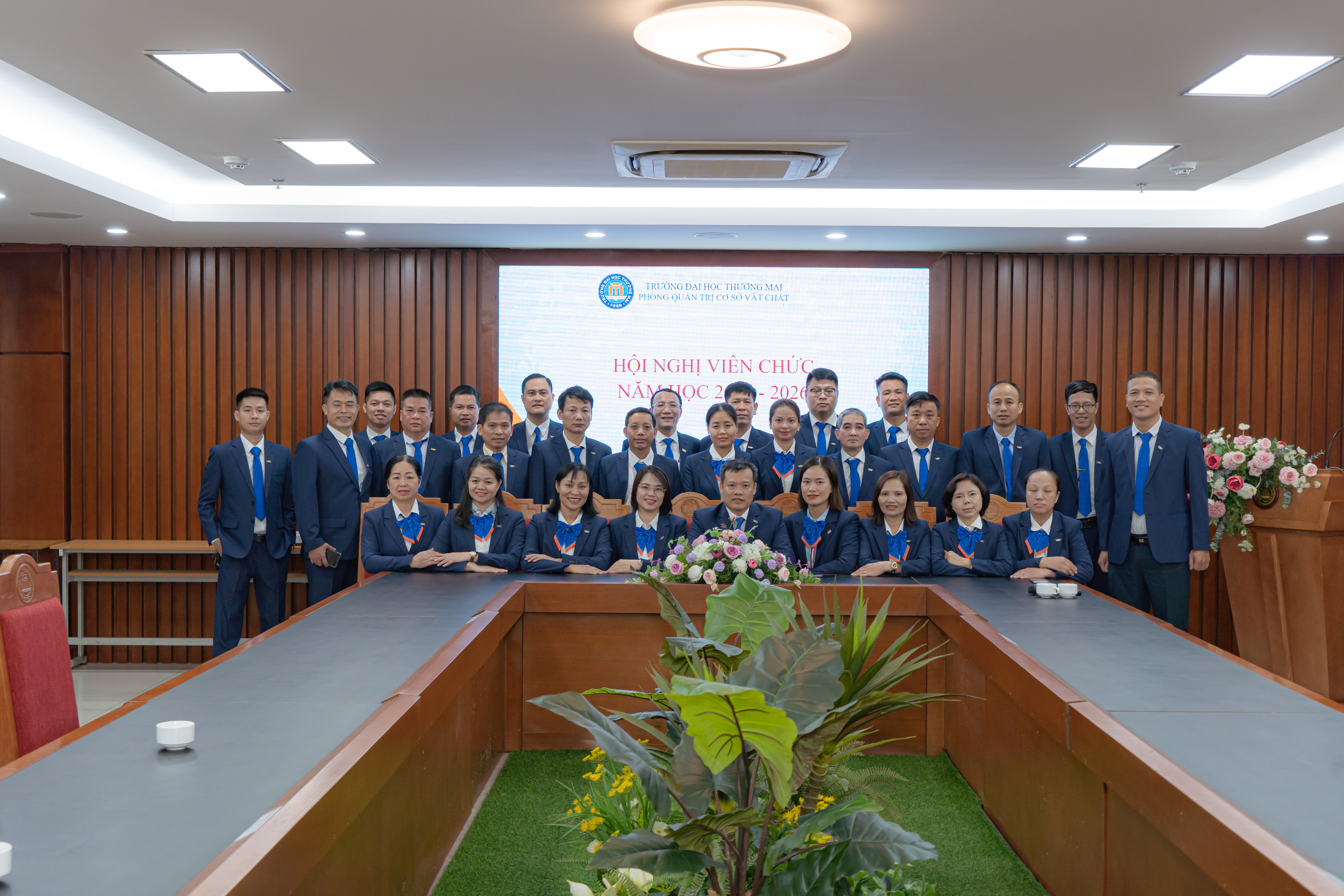 Phòng Quản trị cơ sở vật chất tổ chức Hội nghị viên chức năm học 2025-2026