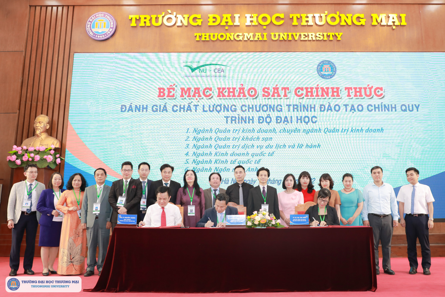 Bế mạc khảo sát chính thức đánh giá chất lượng 06 chương trình đào tạo